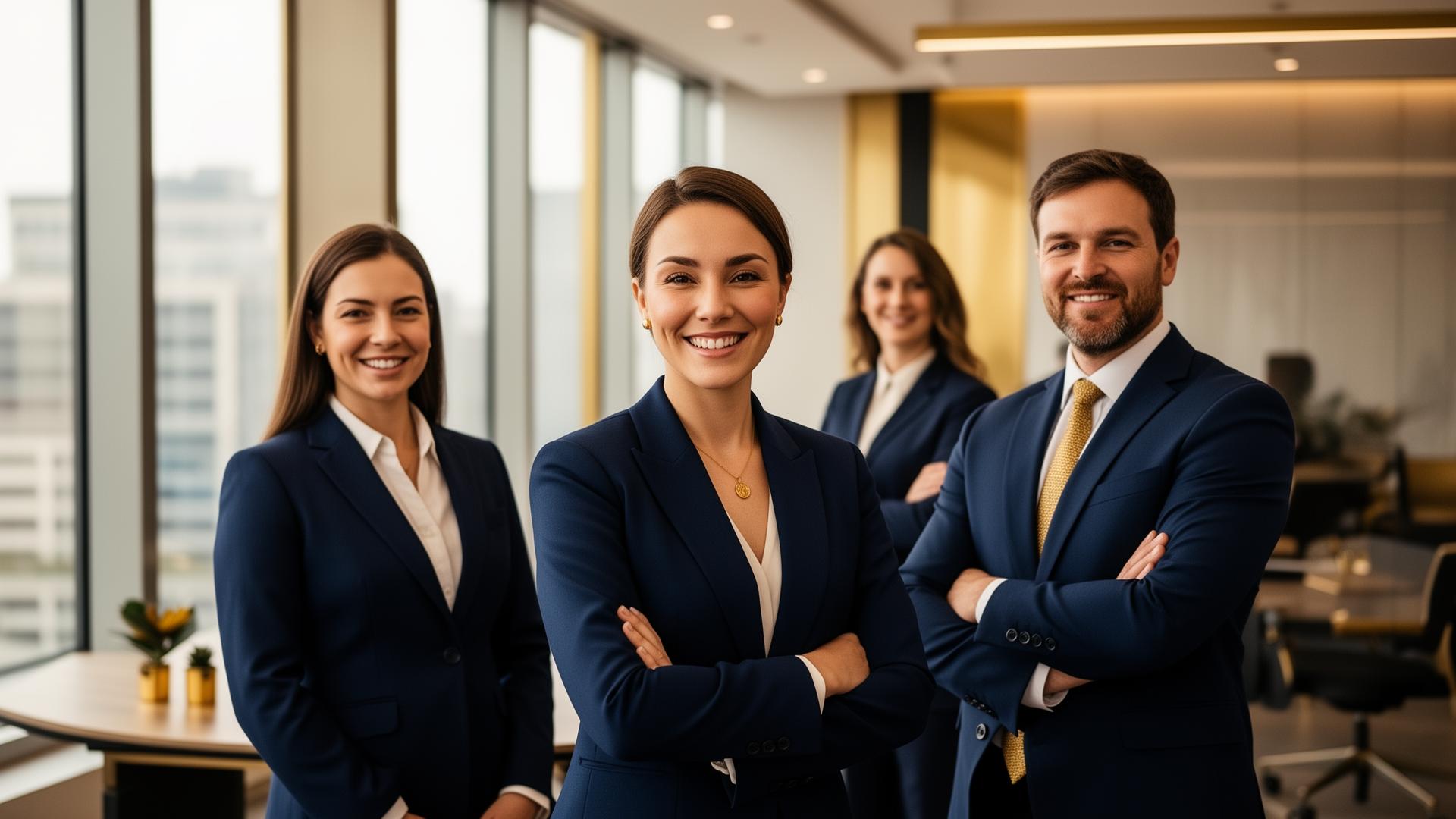 Sales team at the Debi Zerbini Farmers Insurance District Office